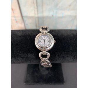 Brighton Lyon Watch Silver and Gold Tone Reversible Band 7"